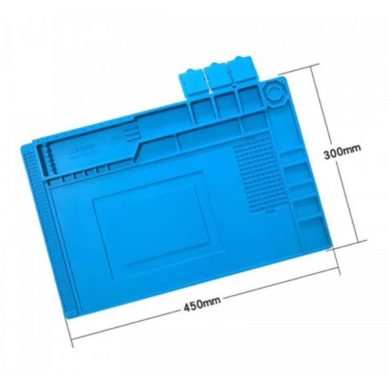 Silikoninis antistatinis litavimo padėklas - 300x450mm 1